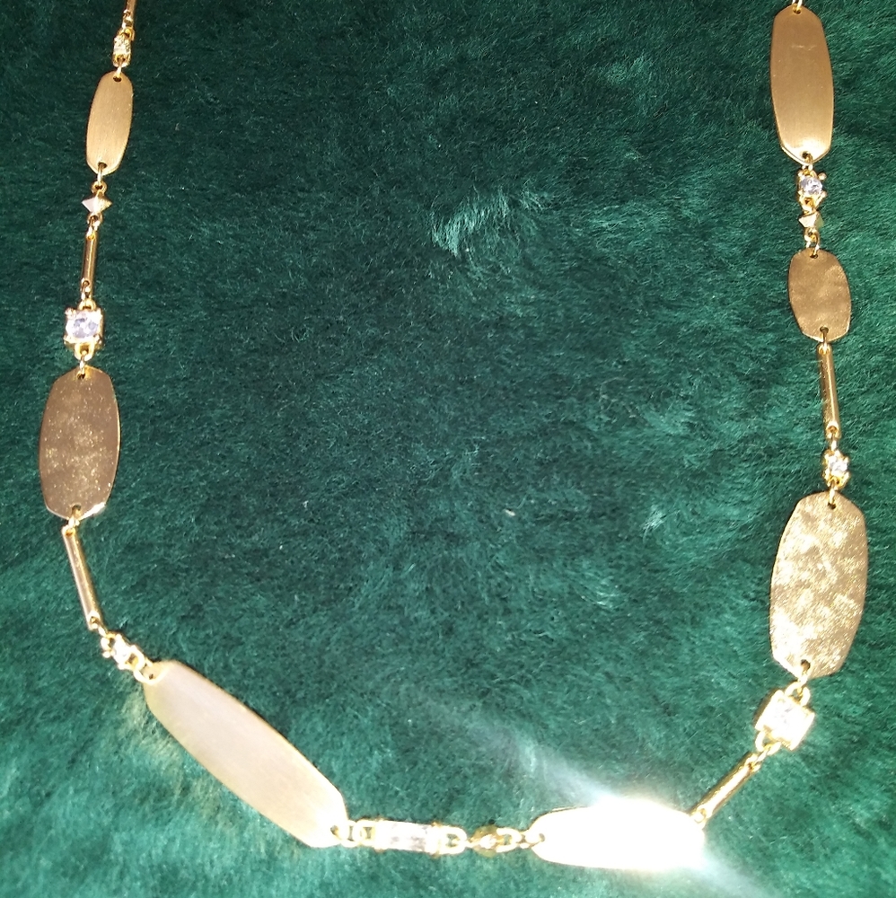 Kendra Scott rose gold long necklace.  NWT